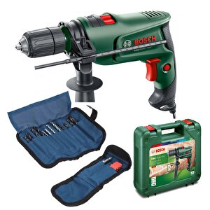 Darbeli Matkap 600 Watt + 23 Parça Matkap Ucu Vidalama Ucu Aksesuar Seti