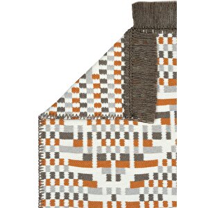 Cool Halı Lovely Turuncu Kilim Halı Çift Taraflı Makinede Yıkanabilir Banyo Mutfak Balkon Kilimi
