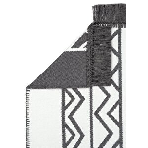 Cool Halı Lovely Beyaz Gri Kilim Halı Çift Taraflı Makinede Yıkanabilir Mutfak Balkon Banyo Kilim