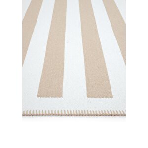 Cool Halı Lovely Kahverengi Kilim Çift Taraflı Makinede Yıkanabilir Modern Mutfak Balkon Kilimi