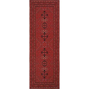 Cool Halı Private Bordo Eskitme Vintage Halı Etnik Desen Otantik Şönil Halı Yıkanabilir Salon Halısı