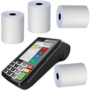 Termal Pos Yazar Kasa Rulosu - Pos Kağıdı - Beyaz - 80 Mm X 40 Metre - 10 Adetlik 3 Paket