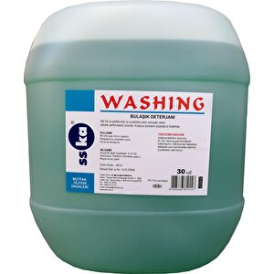 Sska Elde Bulaşık Yıkama Deterjanı / Ekstra Yağ Çözücülü Limon Esanslı - 30 Kg. - Bidon