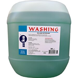 Sska Elde Bulaşık Yıkama Deterjanı / Ekstra Yağ Çözücülü Limon Esanslı - 20 Kg. - Bidon