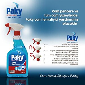 Cam Temizlik Köpüğü Trigger Sprey 2 X 1000 Ml