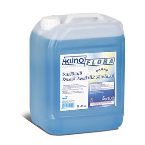 Deniz Klino Flora Bahar Yüzey Temizleyici Yer Temizlik Sıvısı - 5 Kg. - Bidon