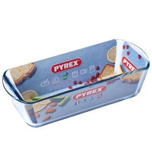 836b000/7144 Cam Ekmek Kalıbı 31x12x8 Cm 1.8 Litre