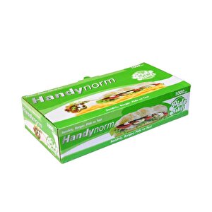 norm Pide Dürüm Sandviç Tost Kılıfı - Dikdörtgen - 12,5 X 25 Cm. - 1000 Adetlik 1 Paket