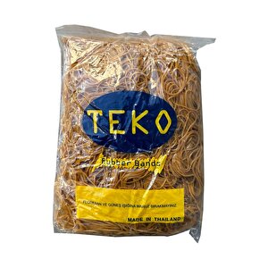 Teko Aaa Kauçuk Ambalaj Paketleme Lastiği - Çap : 70 Mm. Kalınlık:1,5 Mm - 1000 Gr.lık 5 Paket