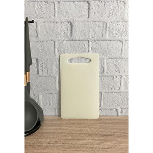 Kesme Tahtası Plastik Beyaz 21x31 Cm