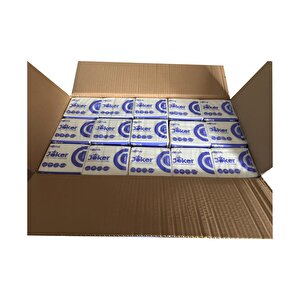 Focus Joker Masaüstü Tek Çek V Katlama Kağıt Dispenser Peçete - 2 Kat - 250 Adetlik 30 Paket / Koli