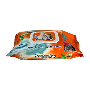 Freshmaker Islak Havlu Mendil - Alkolsüz - Ph Dengelenmiş - Çiçeksi Kokular - 90 Adetlik 5 Paket