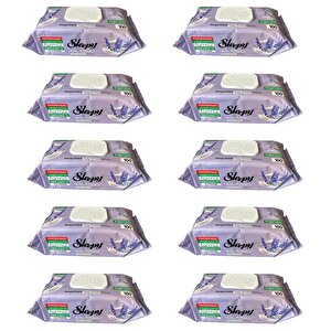 Extra Doğal Lavanta Özlü Islak Yüzey Temizlik Havlusu - 100'lü 10 Paket