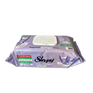 Extra Doğal Lavanta Özlü Islak Yüzey Temizlik Havlusu - 100'lü 5 Paket
