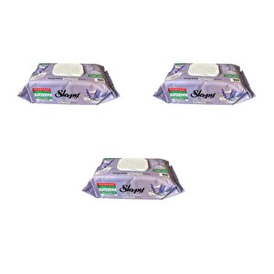 Extra Doğal Lavanta Özlü Islak Yüzey Temizlik Havlusu - 100'lü 3 Paket