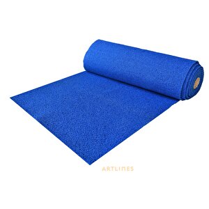 Kıvırcık Kapı Önü Dış Mekan Paspas / Kalınlık : 14 Mm. / En : 1.20 M. - Boy : 2 Metre / Mavi
