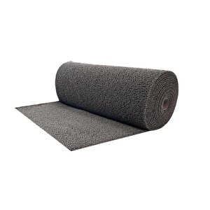 Kıvırcık Kapı Önü Dış Mekan Paspas / Kalınlık : 14 Mm. / En : 1.20 M. - Boy : 2 Metre / Gri