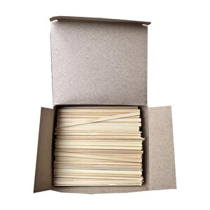 Tahta Ahşap Bambu Çay Kahve Karıştırıcı Çubuk Kaşık - 11 Cm. - 500 Adetlik 3 Paket