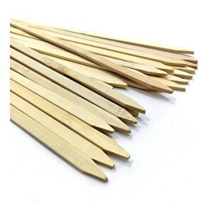 Dolphin Bambu Ahşap Adana Çöp Şiş - 24 Cm. - 100 Lü 50 Paket / Koli
