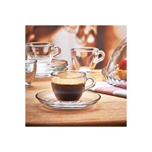 Paşabahçe 97948 Basic Cam Çay Fincanı - Çay Fincanı Seti 12 Parça