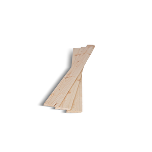 Ahşap Ladin Lambri 2. Kalite ( 1,25 x 96 x 300 cm.) ( 5 ad.) 300 cm