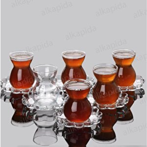 Çay Seti - Çay Bardağı Takımı 12 Prç. Papatya