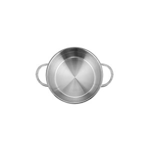 Nehir Silver Mat Trend Çelik Tencere Seti 8 Parça Tencere Sahan Seti Takımı