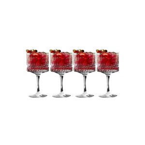 Paşabahçe Elysia Ayaklı Martini Kadeh - 4 Lü Çok Amaçlı Sunum Bardağı