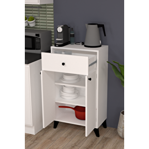 Efsun 2 Kapaklı 1 Çekmeceli Banyo Dolabı