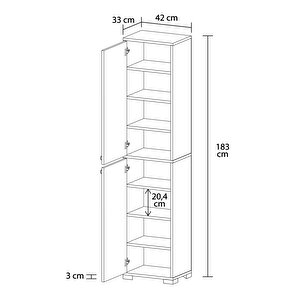 Elite No.2 Banyo Dolabı