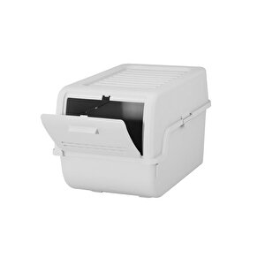 Motek Mt-40 S-box 8 Litre 3'lü Çok Amaçlı Organizer Düzenleyici Gri ( 3*8litre )
