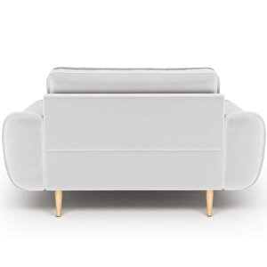 Klem Loveseat Ahşap Ayak - Kadife