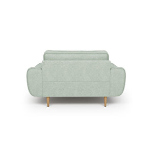 Klem Loveseat Ahşap Ayak - Keten