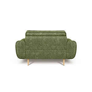 Klem Loveseat Ahşap Ayak - Doğal Doku