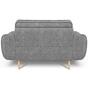 Klem Loveseat Ahşap Ayak - Doğal Doku
