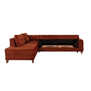 Milly Red Köşe Koltuk Takımı