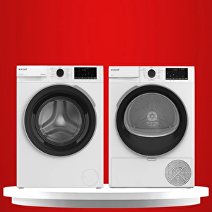 Çamaşır & Kurutma Makinesi Paketi (9100dmx - 901 Kmx) 9kg-9kg