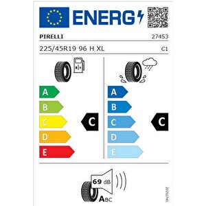 225/45 R19 96h Xl Cinturato P7 All Season Rft * Oto Dört Mevsim Lastiği (üretim:2025)