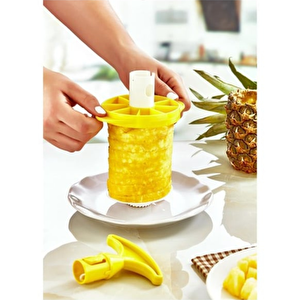Pratik Ananas Soyucu Ve Dilimleyici Ananas Dilimleme Aparatı