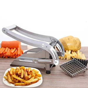Çelik El Tipi Patates Sebze Dilimleyici Küp Rende Doğrayıcı