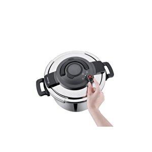 -  Alessa 4 Parça Düdüklü Tencere Seti 4&7 Lt A178