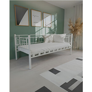 Dai̇lybed Sedi̇r Metal Karyola 90 X 200 Cm - Beyaz