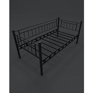 Dai̇lybed Sedi̇r Metal Karyola 90 X 190 Cm - Si̇yah