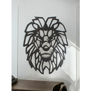 Lazer Kesim Mdf Dekor - Aslan Başı