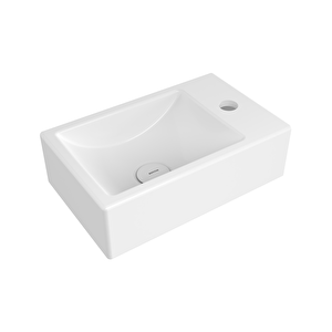 Milano Dar Sağ Lavabo Parlak Beyaz 1419-001-0126
