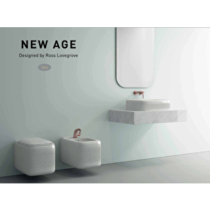 New Age Tezgah Üstü Lavabo 55 Cm Parlak Beyaz 1411-001-0125