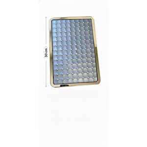 Tua Armatur Venüs Diktörtgen Robot Tepe Yağmurlama Duş Başlığı Kafası Ve El Duşu Takımı