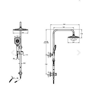 Artema Nora S Banyo Bataryası + Lavabo Bataryası + Artema 3s Duş Sistemi