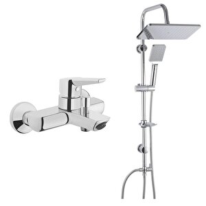Solid S Banyo Bataryası + Duxxa Mirage Duş Sistemi