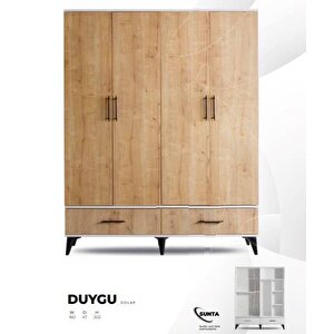 Duygu 4 Kapakli Dolap